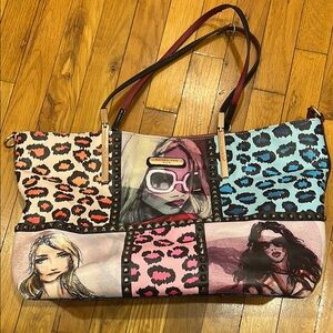 Nicole Lee Graphic Tote Bag